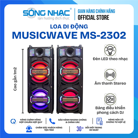 Loa Di Động MUSICWAVE MS - 2302