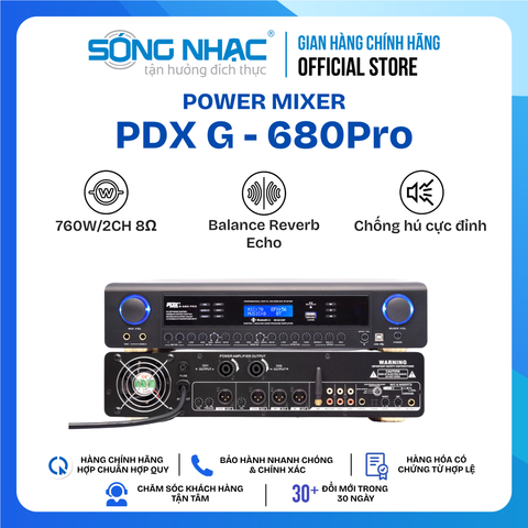 Power Mixer PDX G - 680 Pro