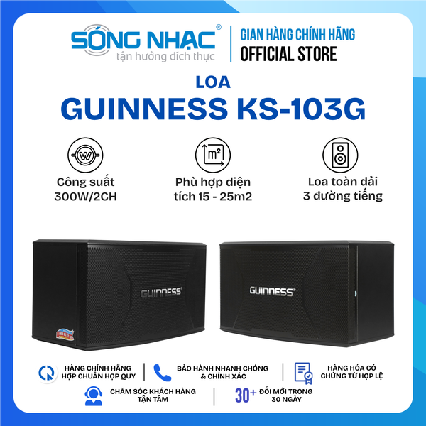 Loa Karaoke GUINNESS KS - 103G