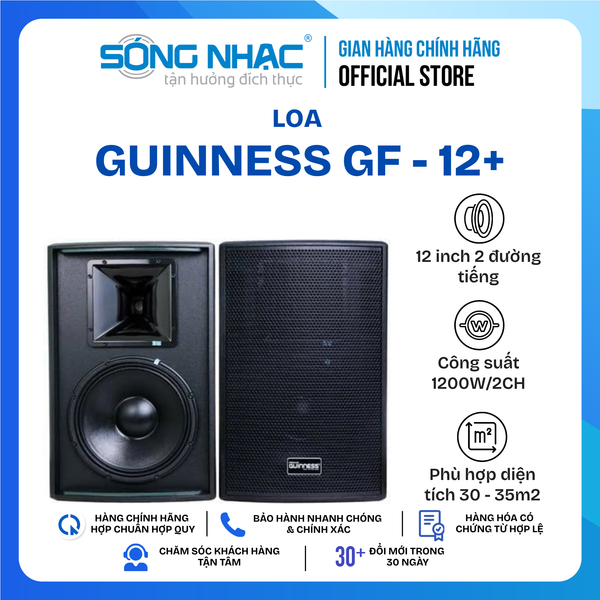 Loa GUINNESS GF - 12+