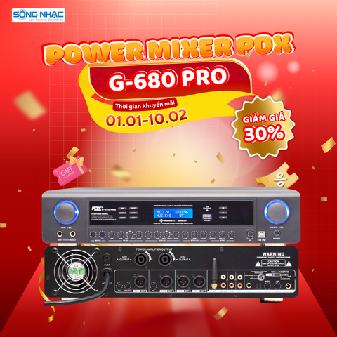 Power Mixer PDX G - 680 Pro