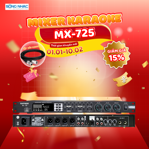 Mixer cơ GUINNESS MX - 725