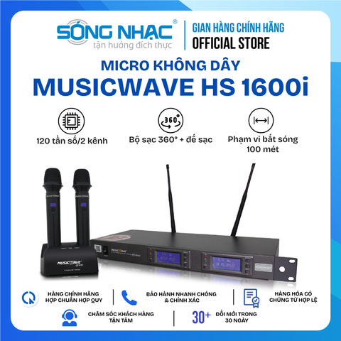 Micro Không Dây MUSICWAVE HS 1600i
