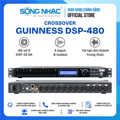 Crossover GUINNESS DSP - 480