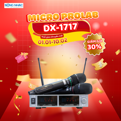 Micro Không Dây ProLAB DX - 1717