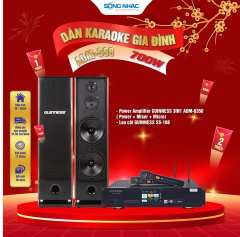 Dàn Karaoke Gia Đình ADM - SS8