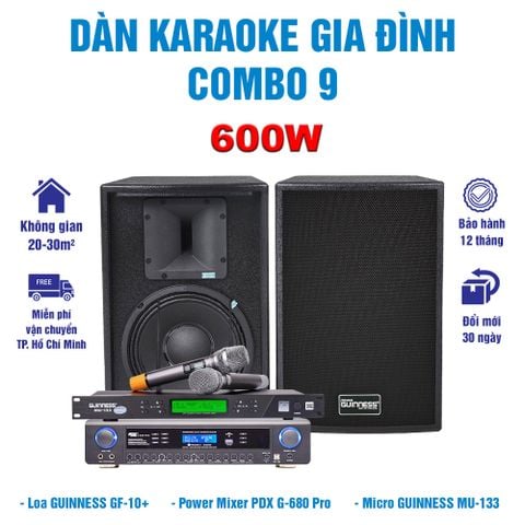 Dàn Karaoke Gia Đình - COMBO 9