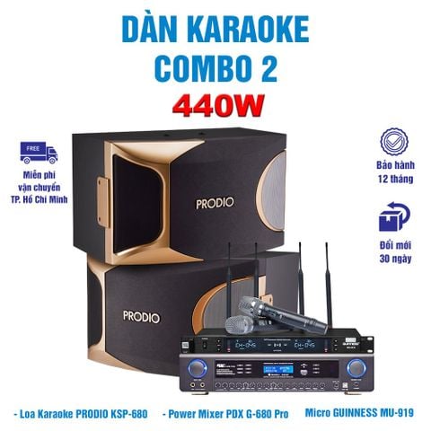 Dàn Karaoke - Vui Hè - Combo 2