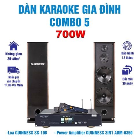 Dàn Karaoke Gia Đình - Combo 5