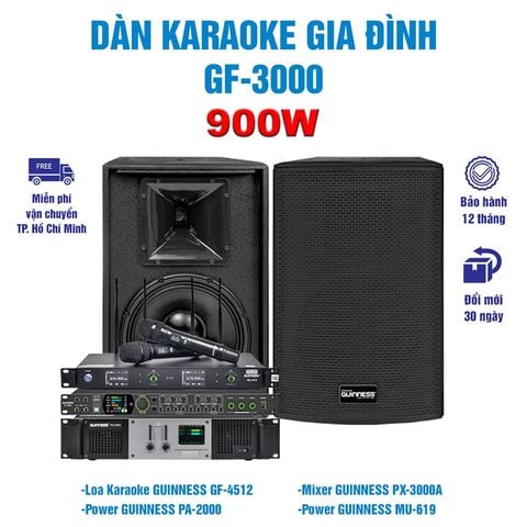 Dàn Karaoke Gia Đình GF - 3000