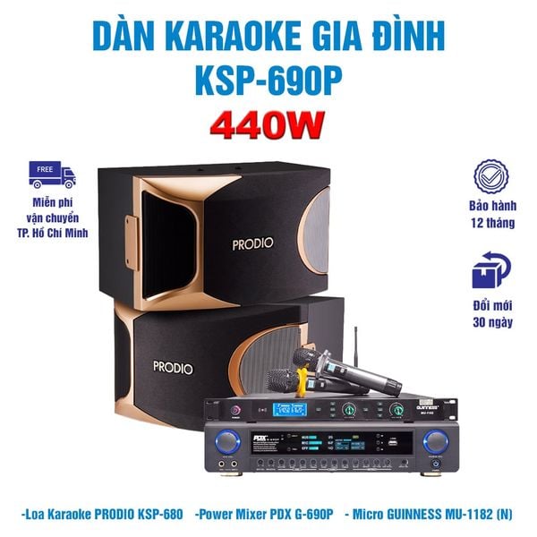 Dàn Karaoke Gia Đình KSP - 690P