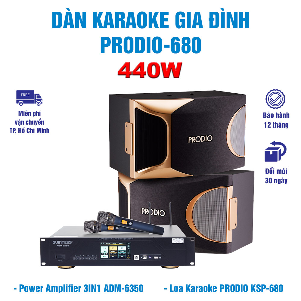 Dàn Karaoke Gia Đình PRODIO - 680