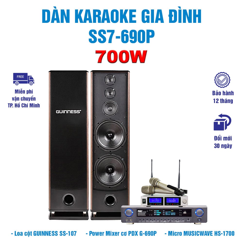 Dàn Karaoke Gia Đình SS7 - 690P
