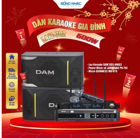 Dàn Karaoke Gia Đình DAM - 702