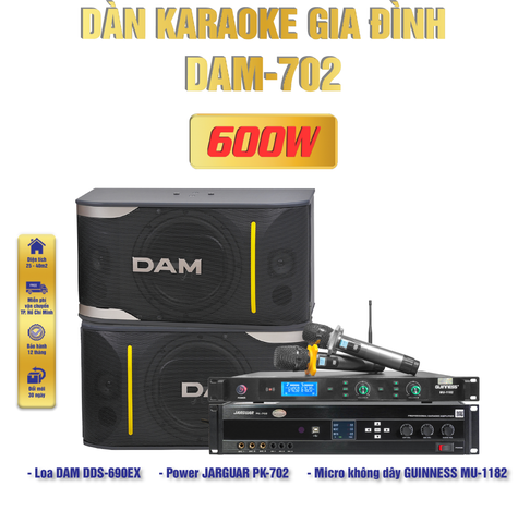 Dàn Karaoke Gia Đình DAM - 702