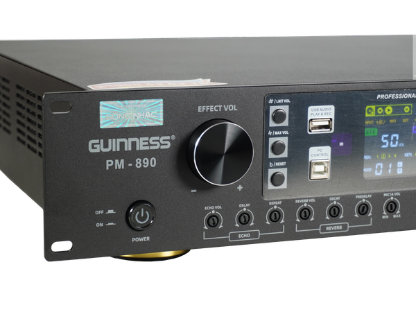 Power Mixer (Cục đẩy liền vang) số GUINNESS PM - 890