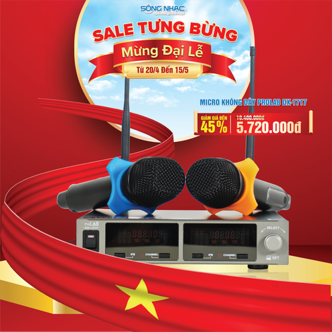 Micro Không Dây ProLAB DX - 1717