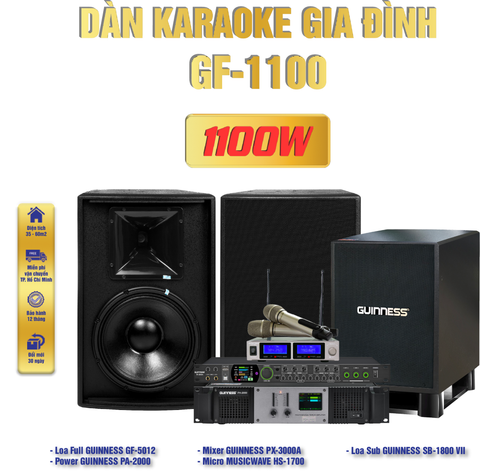 Dàn Karaoke Gia Đình GF - 1100