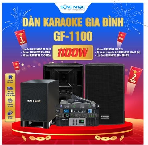 Dàn Karaoke Gia Đình GF - 1100