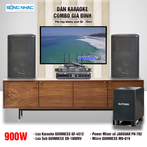 Dàn Karaoke Gia Đình - (phù hợp với không gian 50-70m2)
