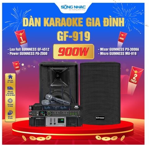 Dàn Karaoke Gia Đình GF - 919