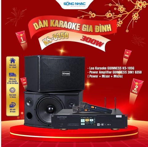 Dàn Karaoke Gia Đình KS - 6350