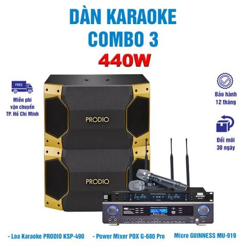 Dàn Karaoke - Vui Hè - Combo 3