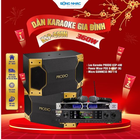 Dàn Karaoke Gia Đình KSP - 690N