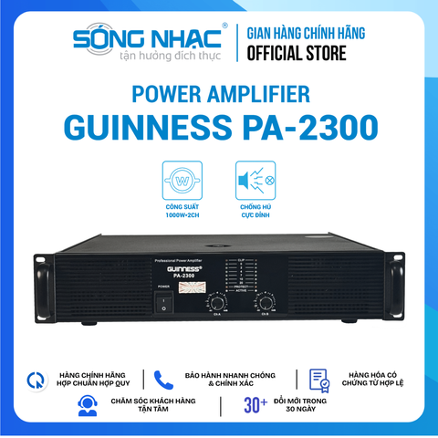 Power Amplifier GUINNESS PA - 2300