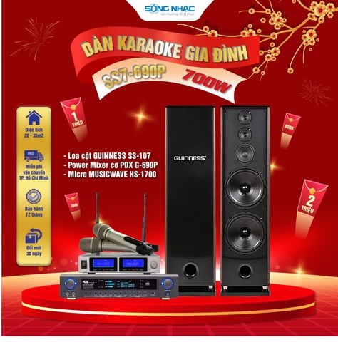 Dàn Karaoke Gia Đình SS7 - 690P