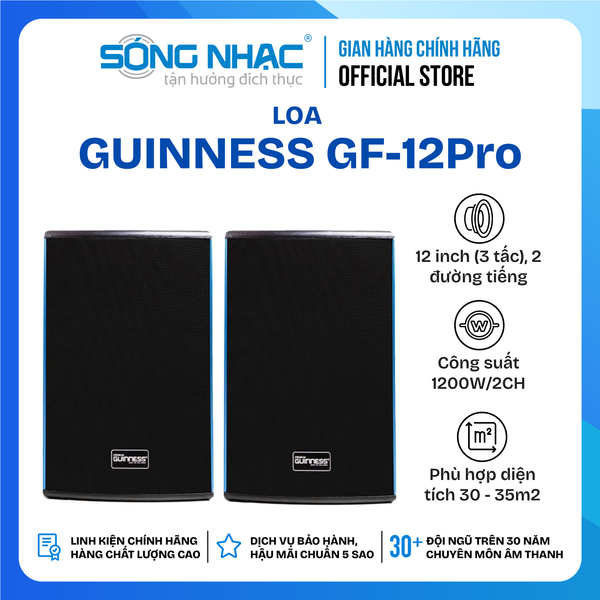 Loa GUINNESS GF 12 PRO
