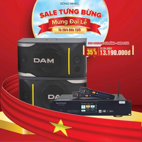 Dàn Karaoke Gia Đình DAM - 6350