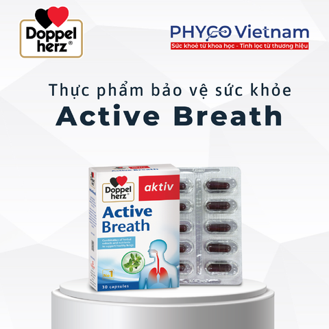  TPBVSK Active Breath hỗ trợ sức khỏe của phổi 