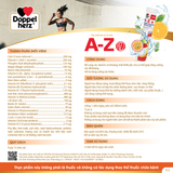  TPBVSK A-Z Fizz bổ sung vitamin và khoáng chất dạng sủi hỗ trợ tăng cường sức khỏe, tăng sức đề kháng 