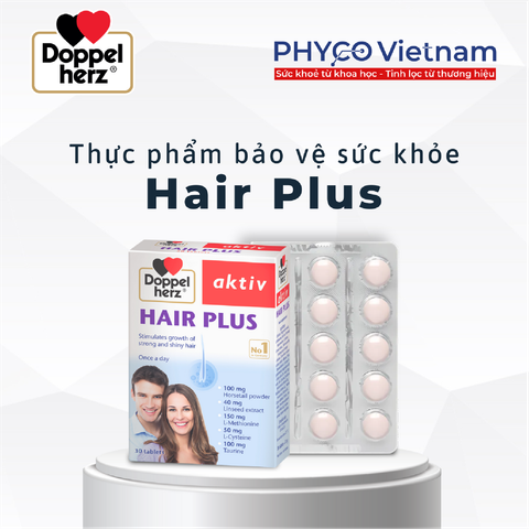  TPBVSK Hair Plus hỗ trợ giảm rụng tóc 