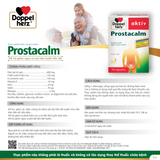  TPBVSK Prostacalm hỗ trợ giảm triệu chứng phì đại tiền liệt tuyến. 