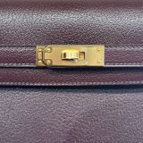  Kelly Elan Chèvre Burgundy GHW 