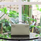  Kelly Pochette KP22 Swift Leather Pepermint 