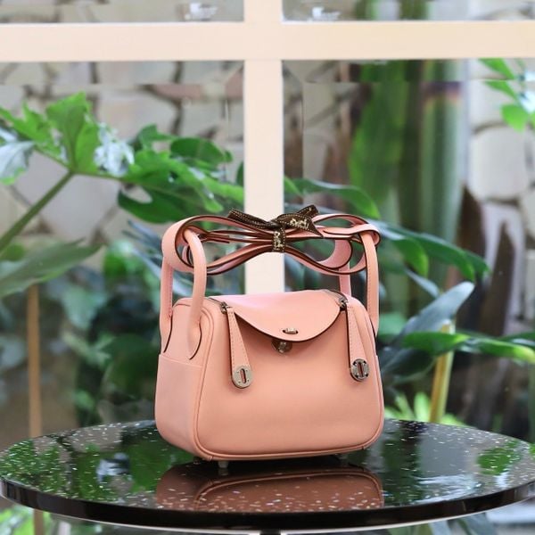  Mini Lindy 20 Swift Leather Rose Sakura PHW 