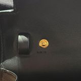  Kelly Elan Madame Leather Black Noir PHW 