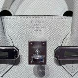  Birkin B25 Sellier Epsom Vert Fizz PHW 