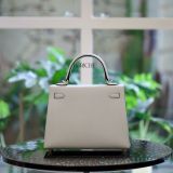  Kelly K25 Epsom Bleu Brume GHW 