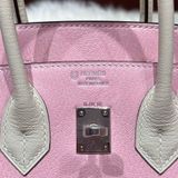  Birkin HSS B25 Chevre Rose Sakura / Nata PHW 