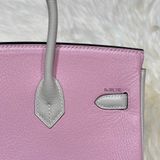 Birkin HSS B25 Chevre Rose Sakura / Nata PHW 