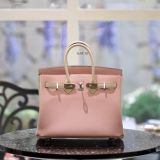  Birkin HSS B25 Chevre Rose Sakura / Nata PHW 