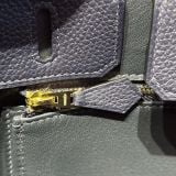  Birkin B25 Togo Blue Nuit GHW 