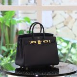  Birkin B25 Togo Blue Nuit GHW 