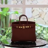  Birkin B25 Togo Rouge H GHW 