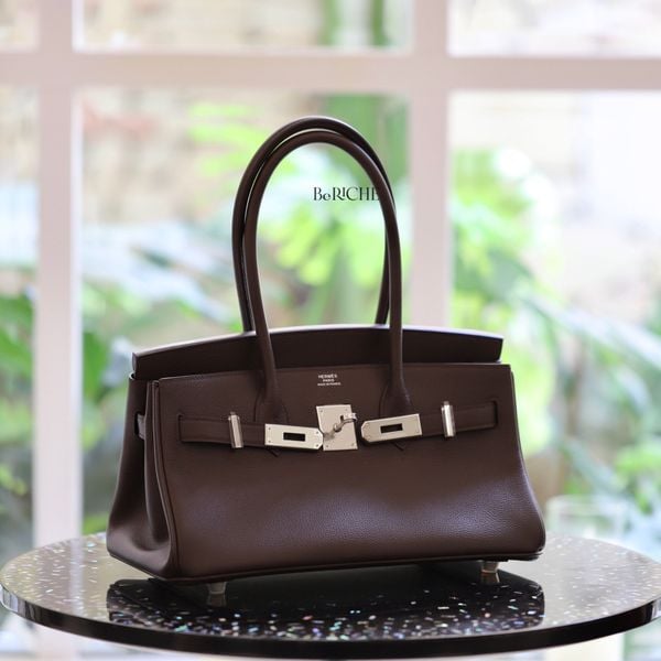  Birkin Shoulder B29 Light Moka Evercolor Leather PHW 