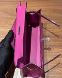  Kelly Pochette KP22 Swift Leather Magnolia PHW 